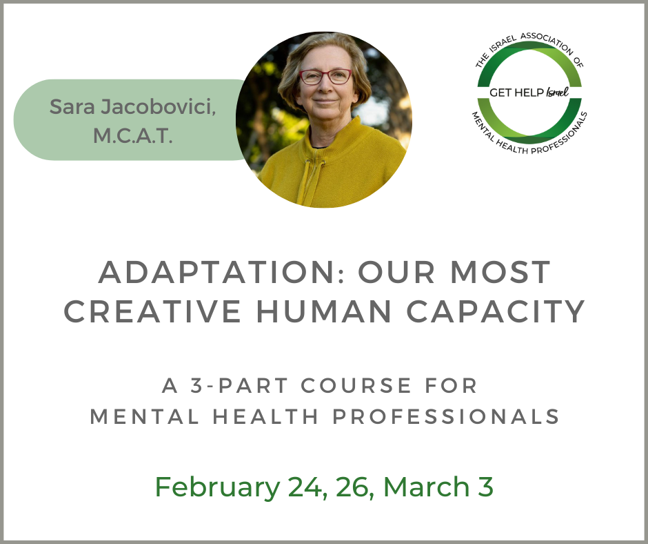 Adaptation: Our Most Creative Human Capacity